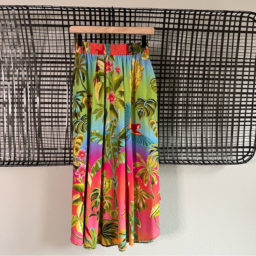 FARM Rio Multicolor Tropical Skirt